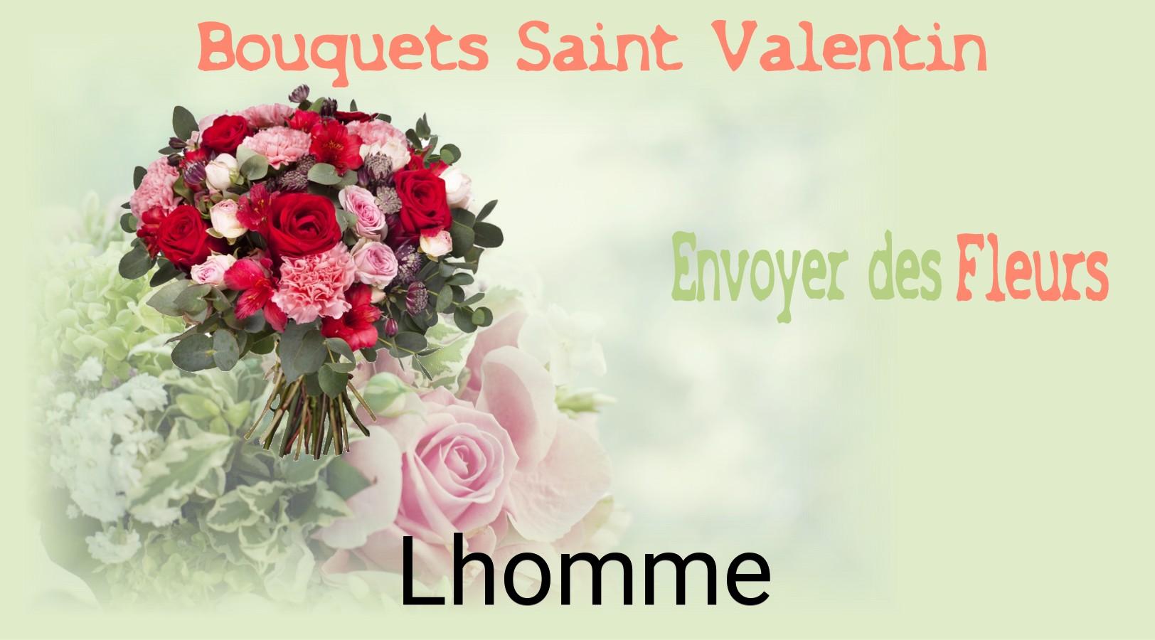 Roses de Saint-Valentin livrées à Lhomme